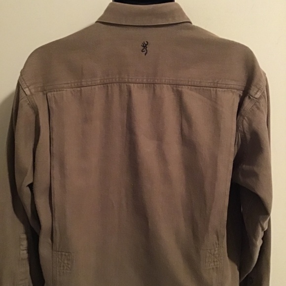 🔥Browning, pre-owned, distressed, great condition, medium, 100 % cotton - Picture 3 of 5